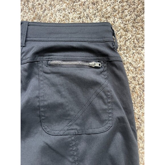 Prana Monarch Convertible Pants Womens 2 Black Hiking Outdoors W4MORG115 - Picture 6 of 9
